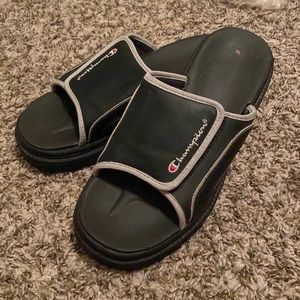 Vintage Champion Chunky Slides